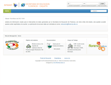 Tablet Screenshot of intranet.florencia.edu.co